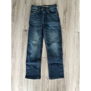 OshKosh B'gosh Jeans Boys 7S Blue Denim Cotton Classic Fit Straight Leg Casual